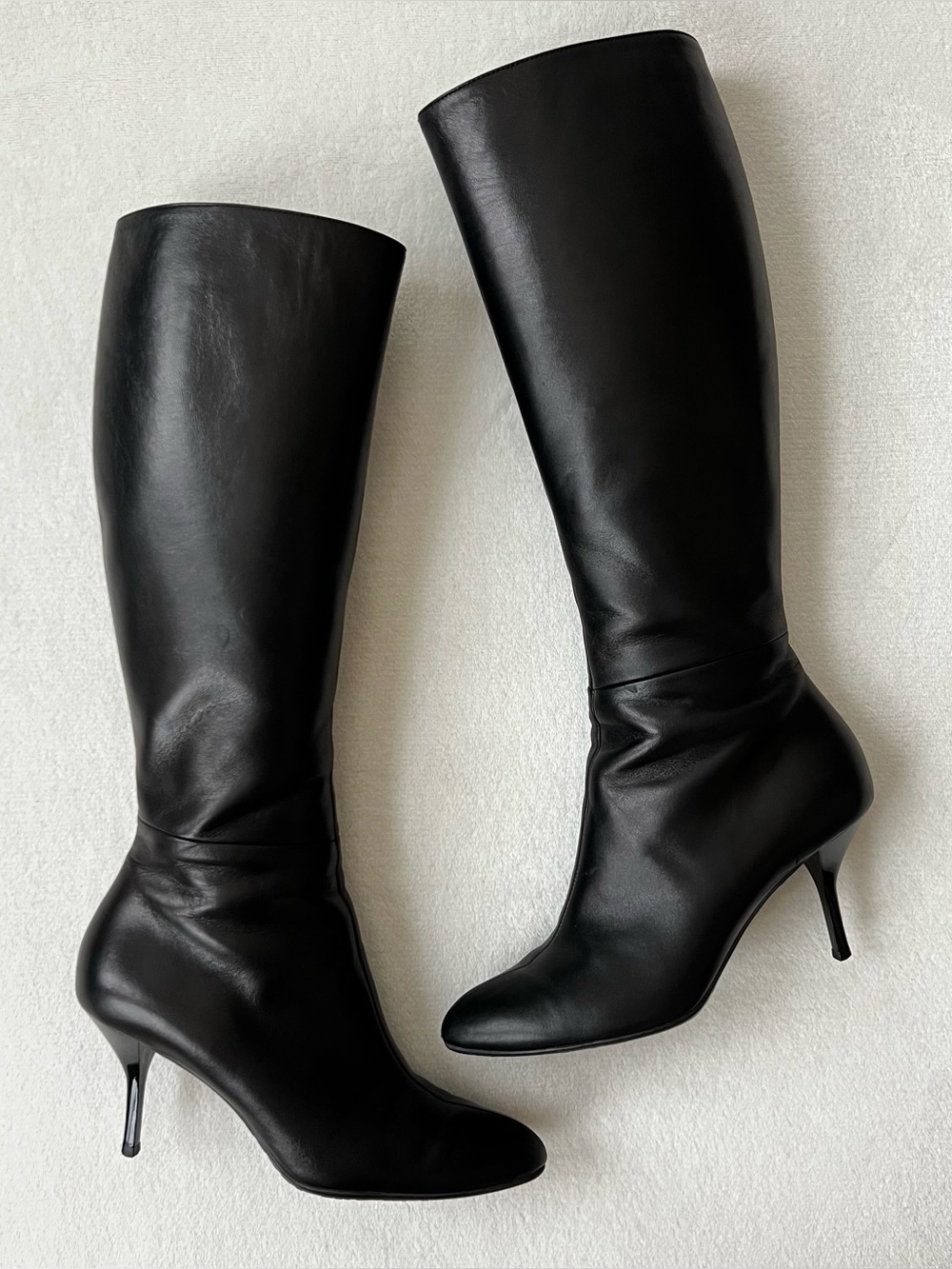 Gucci Leather Knee-High Boots Size 37